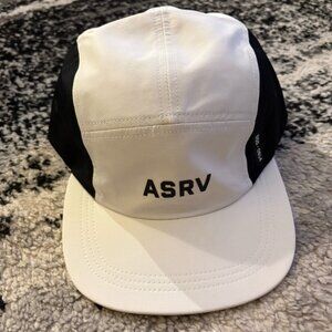 ASRV DSG-0814 5-Panel Run Cap White/Black - BRAND NEW!
